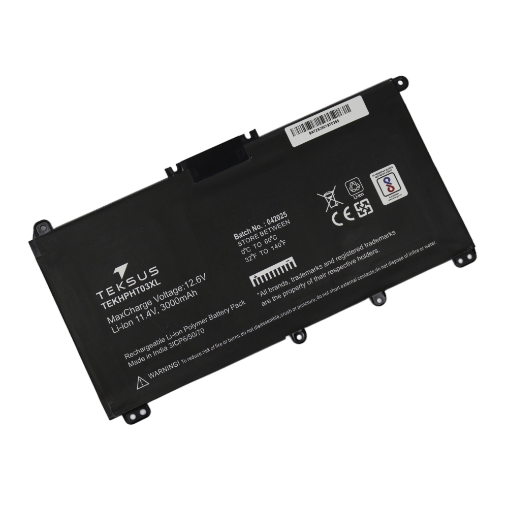 Teksus Laptop Battery Compatible For HP Pavilion HT03XL view 3